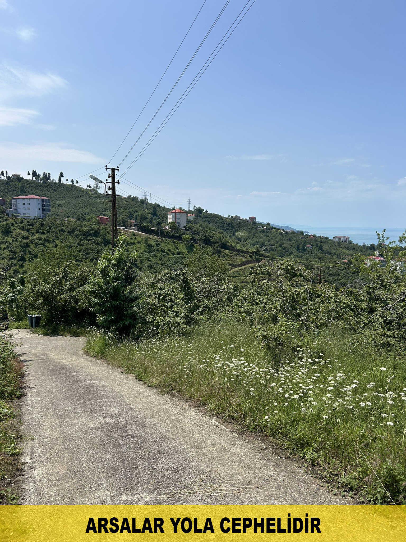 KAVAKLAR MAHALLESİ DENİZ MANZARALI ARSALAR