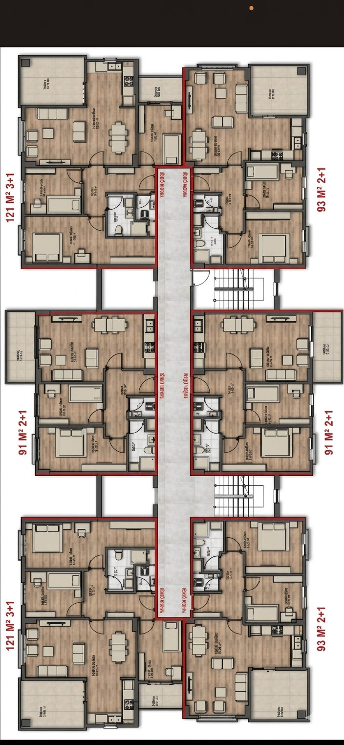 BUCAK MAH. ATAÇ EVLERİ PROJEDEN 3+1 DAİRE