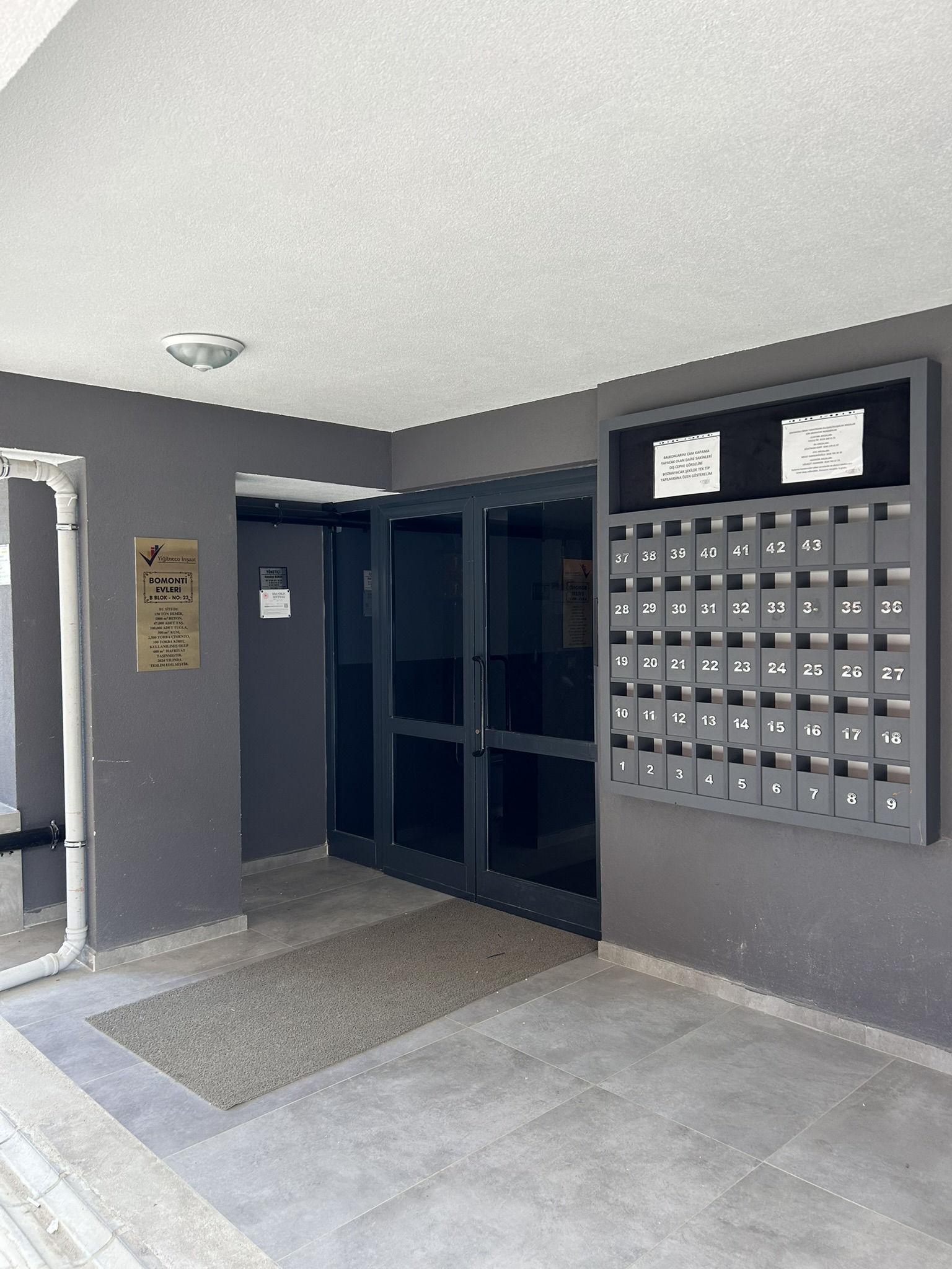 ERİKLİMAN BOMONTİ KONUTLARINDA 1+1 EŞYALI   KİRALIK DAİRE