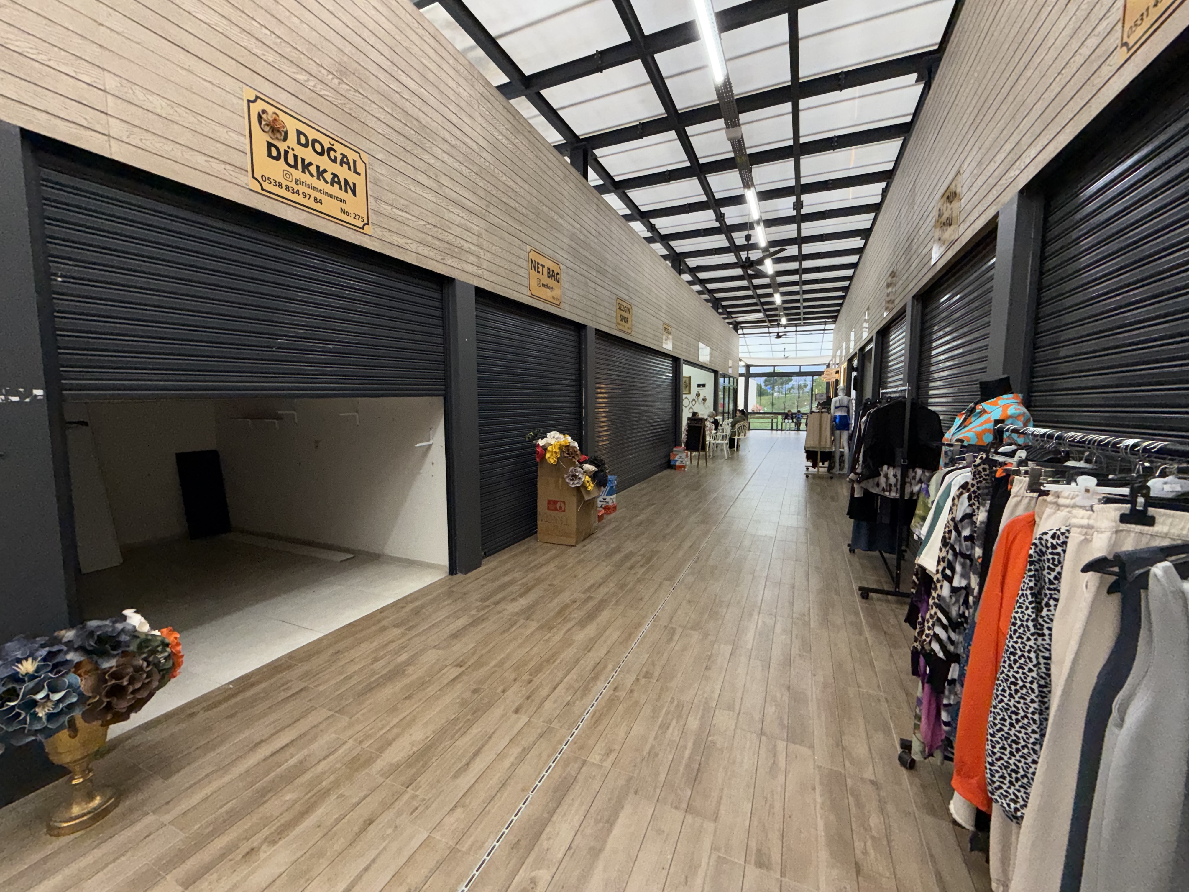 PAZARKAPI DA SATILIK 12 M2 DÜKKAN