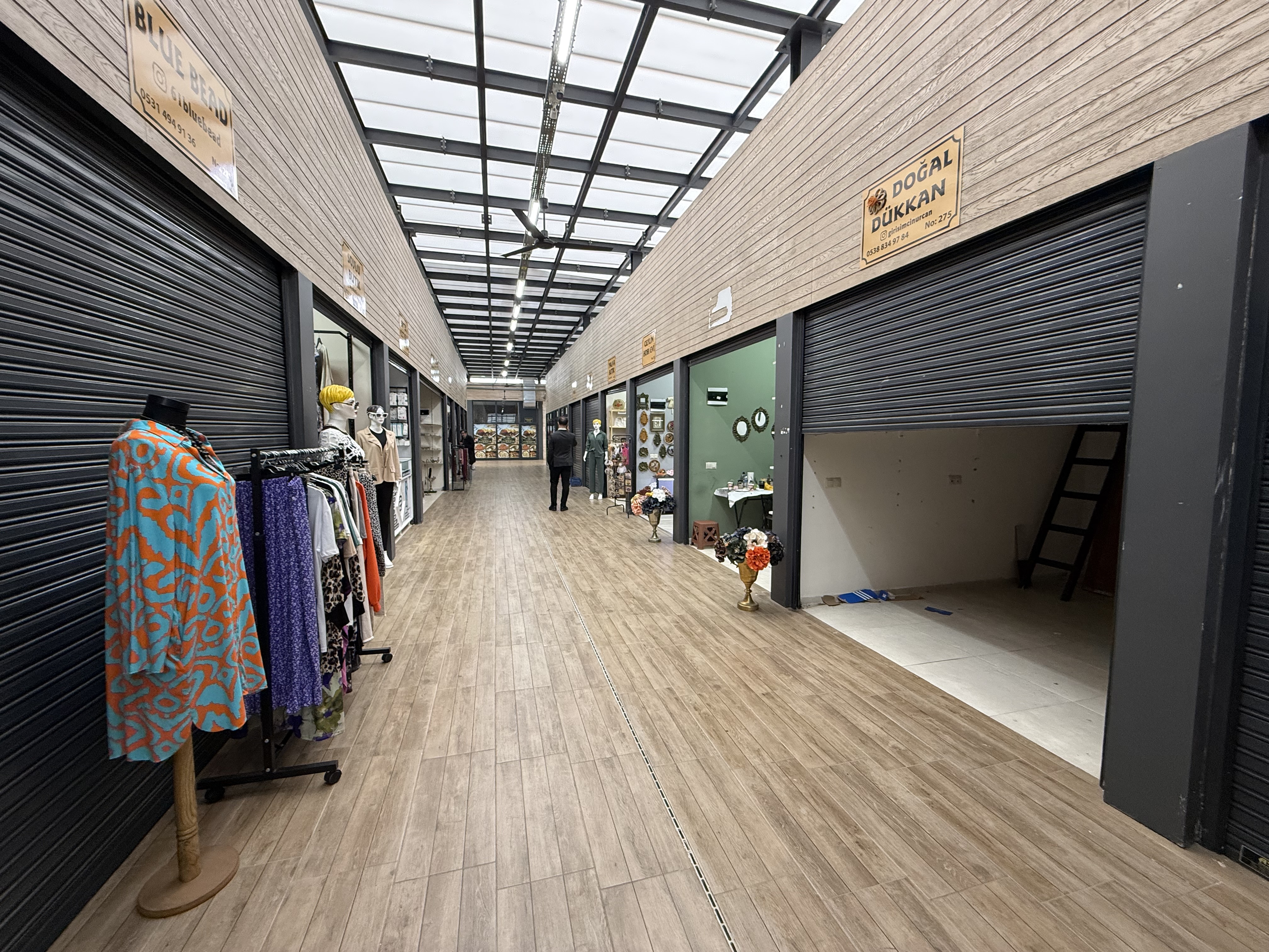 PAZARKAPI DA SATILIK 12 M2 DÜKKAN