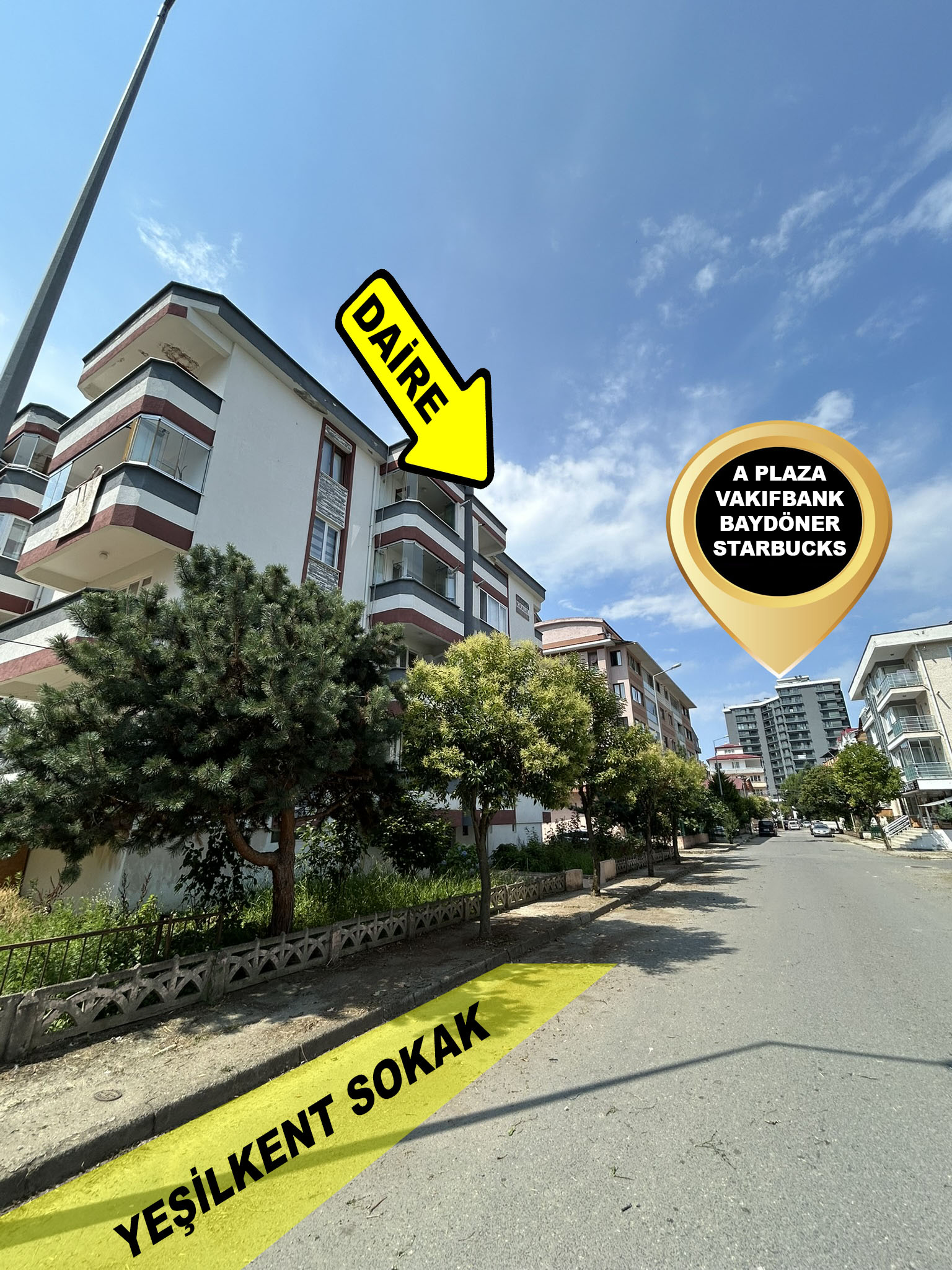 TEYYAREDÜZÜ 2+1 120M2 KİRALIK DAİRE