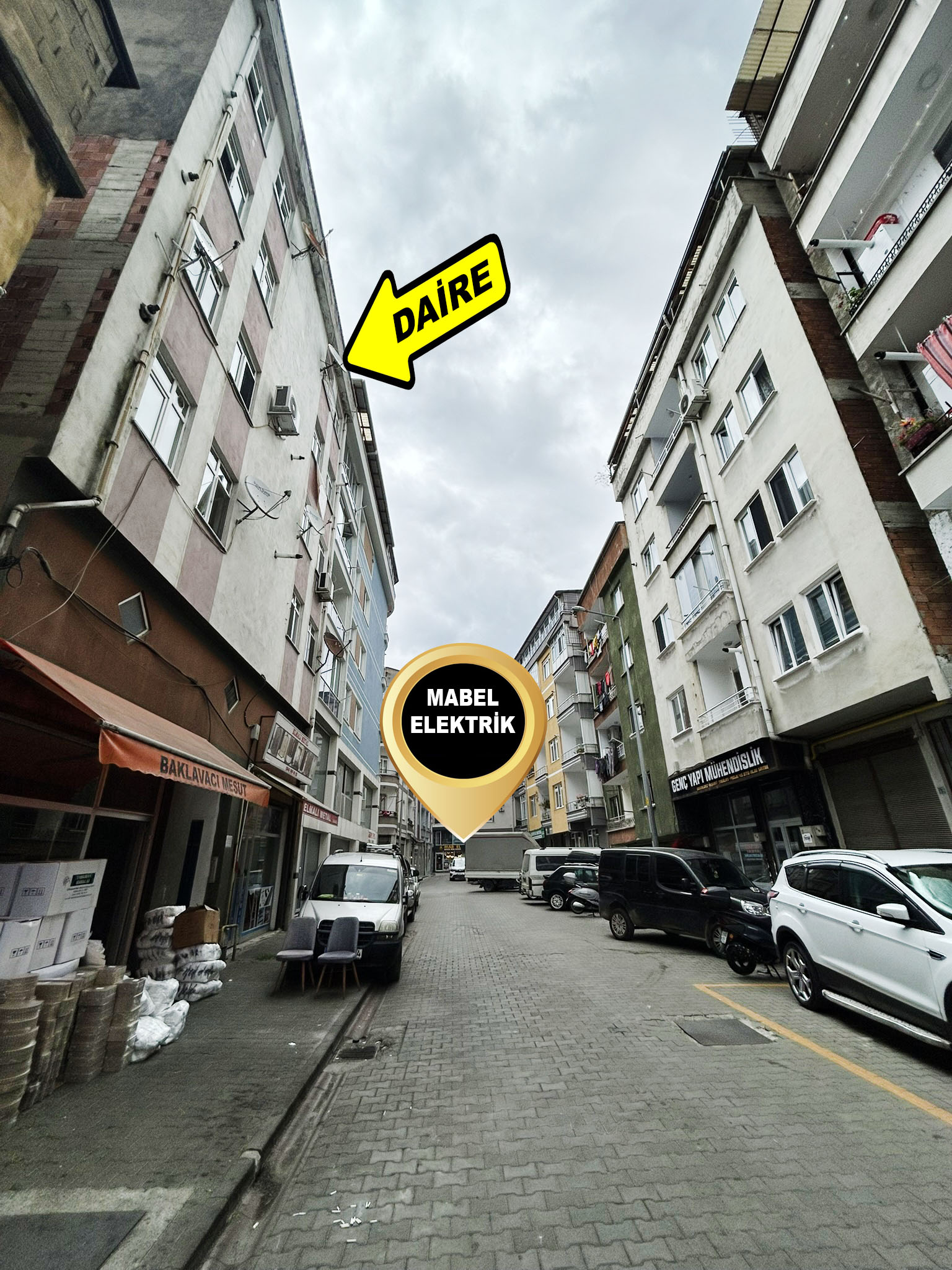 HACISİYAM SAZGEÇİT SOKAK DUBLEKS DAİRE SATILIK