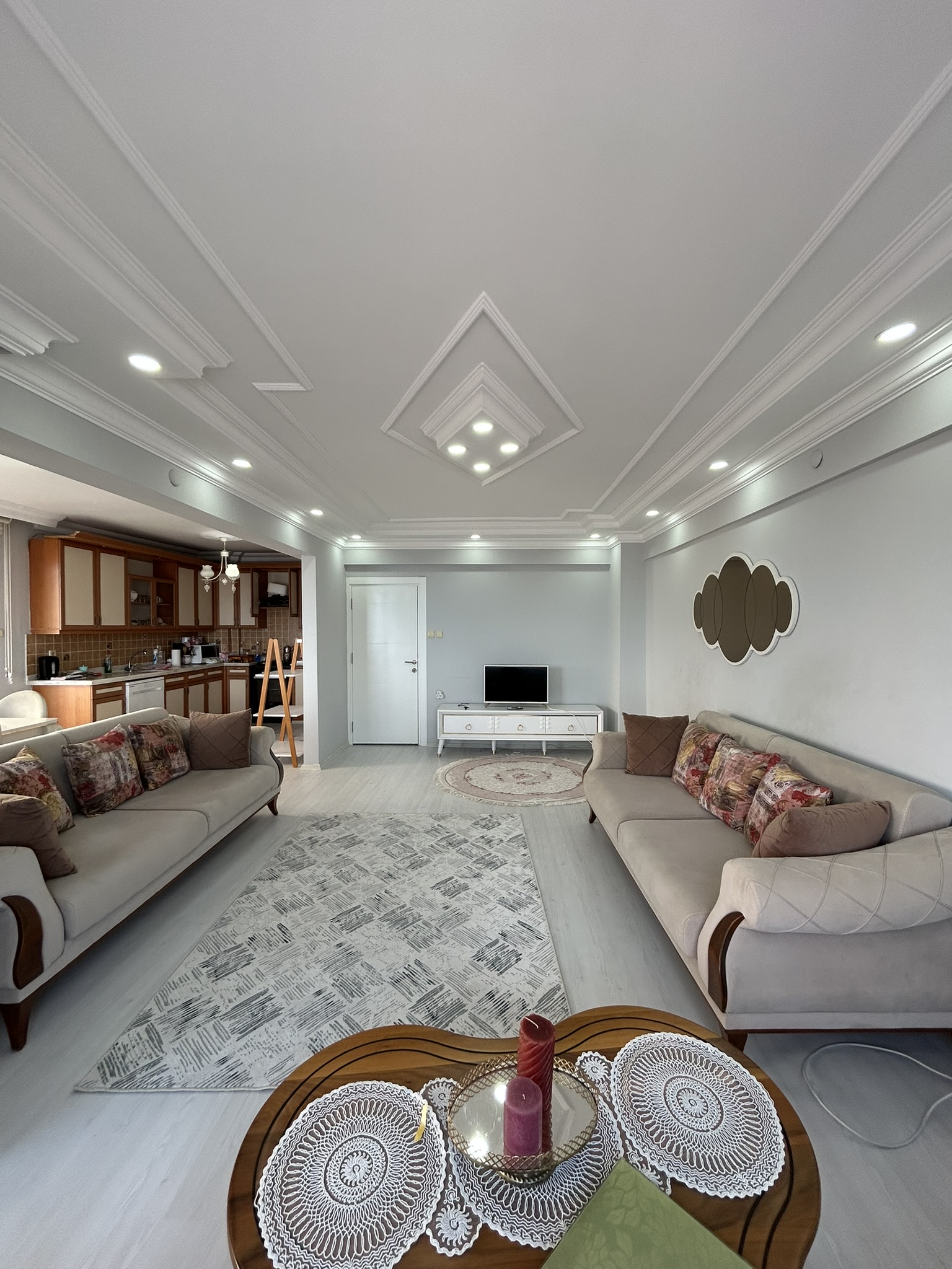 GEDİKKAYA ÇERKEZ MEVKİ EŞYALI KİRALIK DAİRE