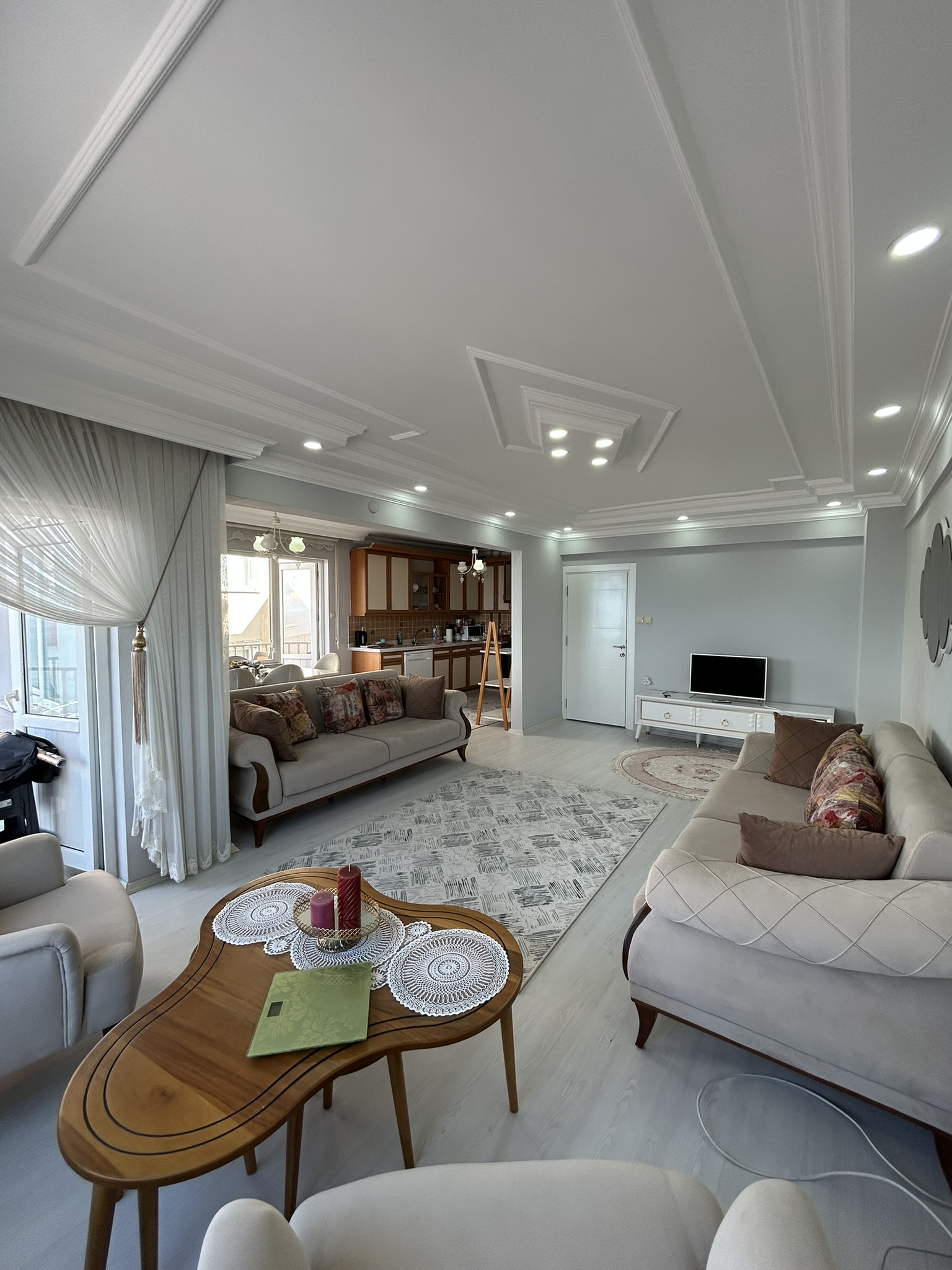 GEDİKKAYA ÇERKEZ MEVKİ EŞYALI KİRALIK DAİRE