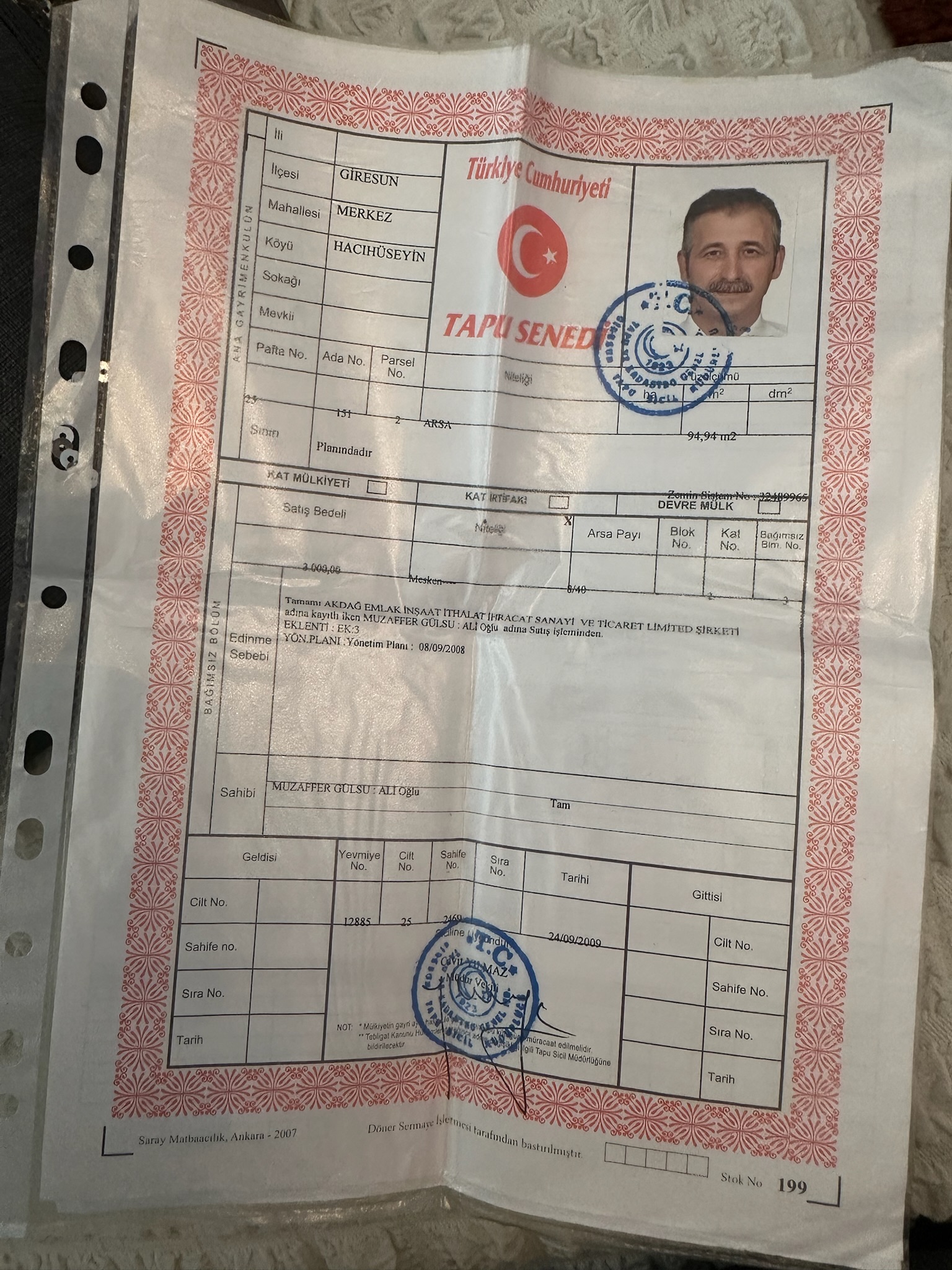 MABEL'DEN HACI HÜSEYİN MAH. 2+1 SATILIK DAİRE