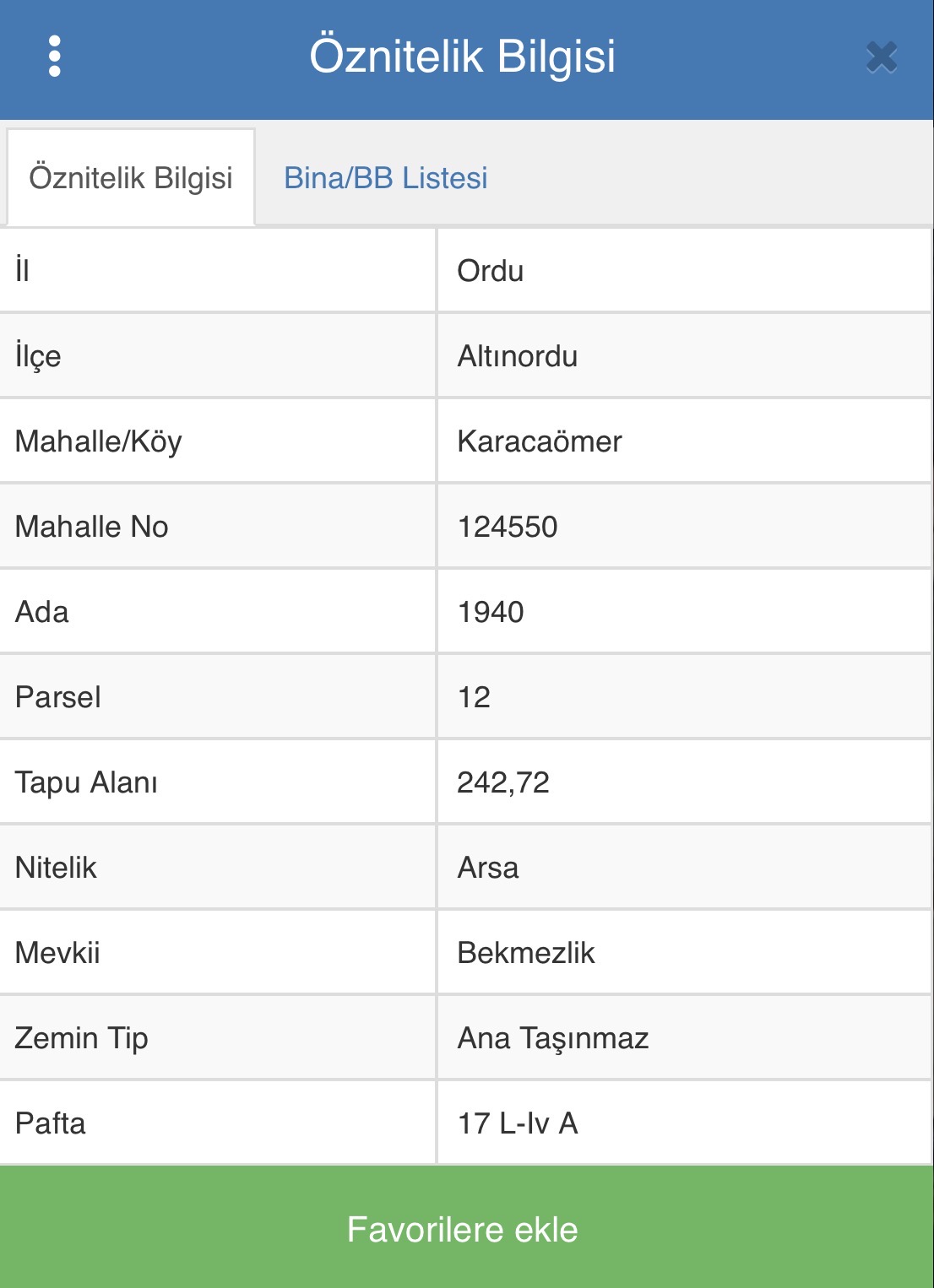 KARACAÖMER’DE 242 M2 ARSA