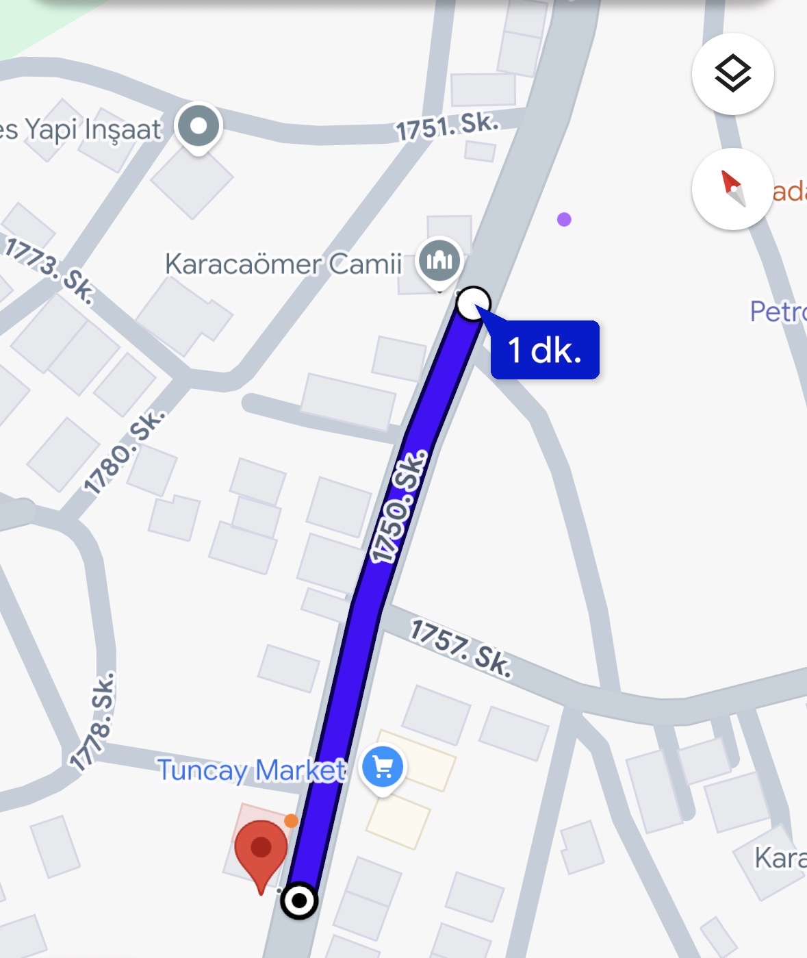 KARACAÖMER’DE 242 M2 ARSA