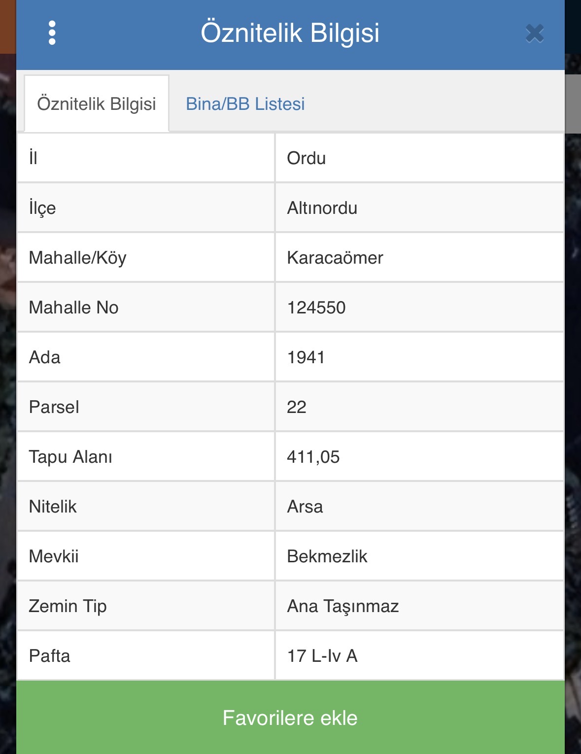 KARACAÖMER İMARLI KAT KARŞILIĞI