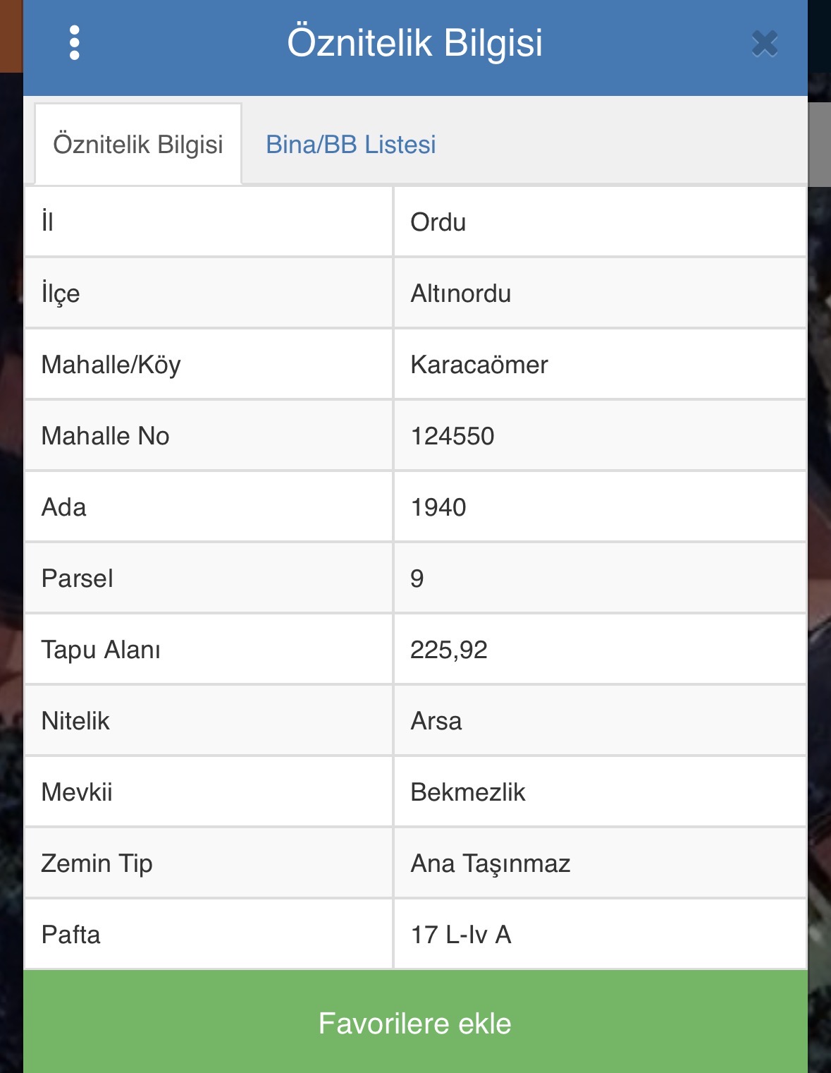 KARACAÖMER’DE İMARLI ARSA
