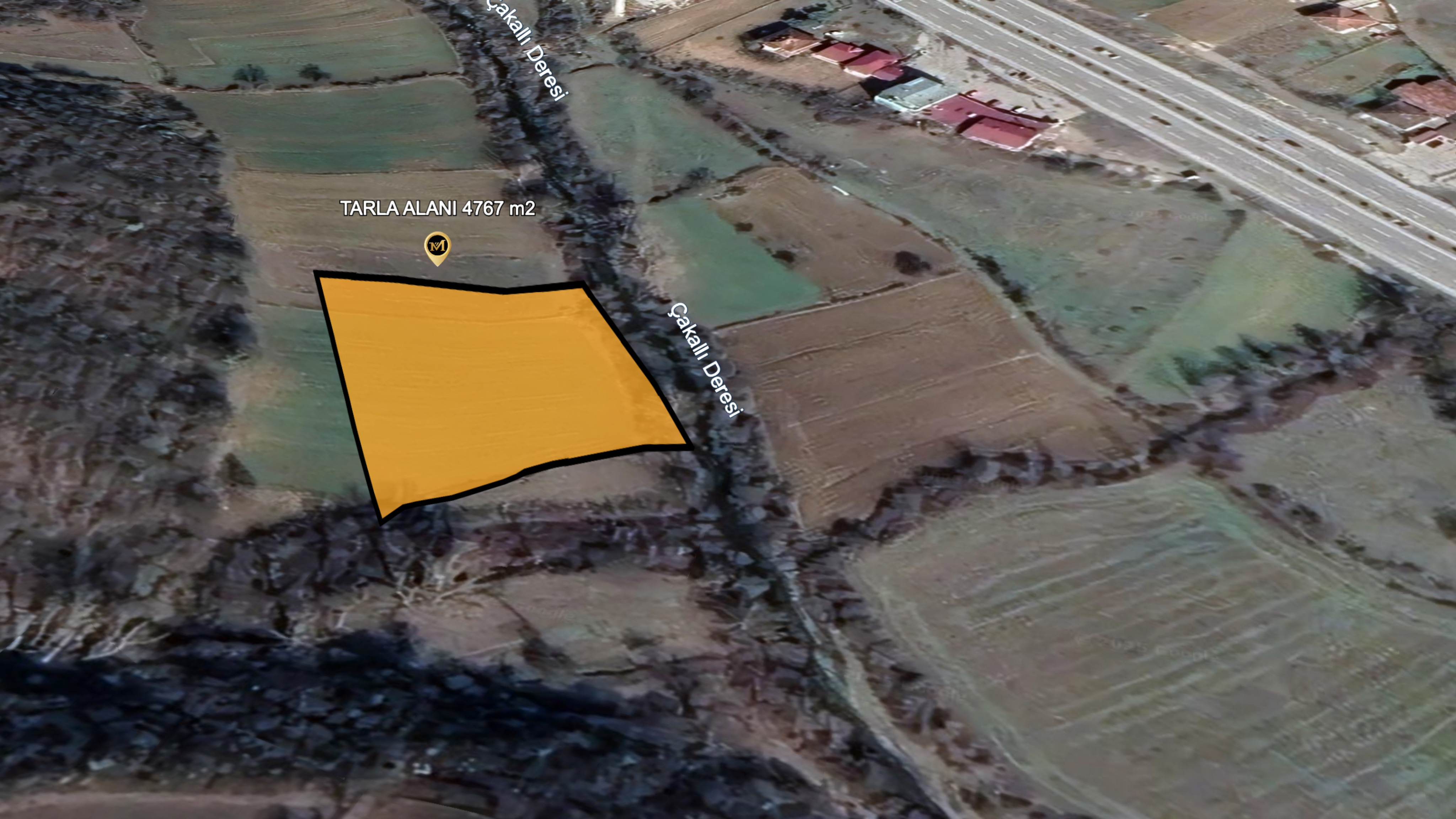 MABEL SAMSUNDAN KAVAK ÇAKALLIDA ANAYOLA 3.PARSEL SATILIK TARLA