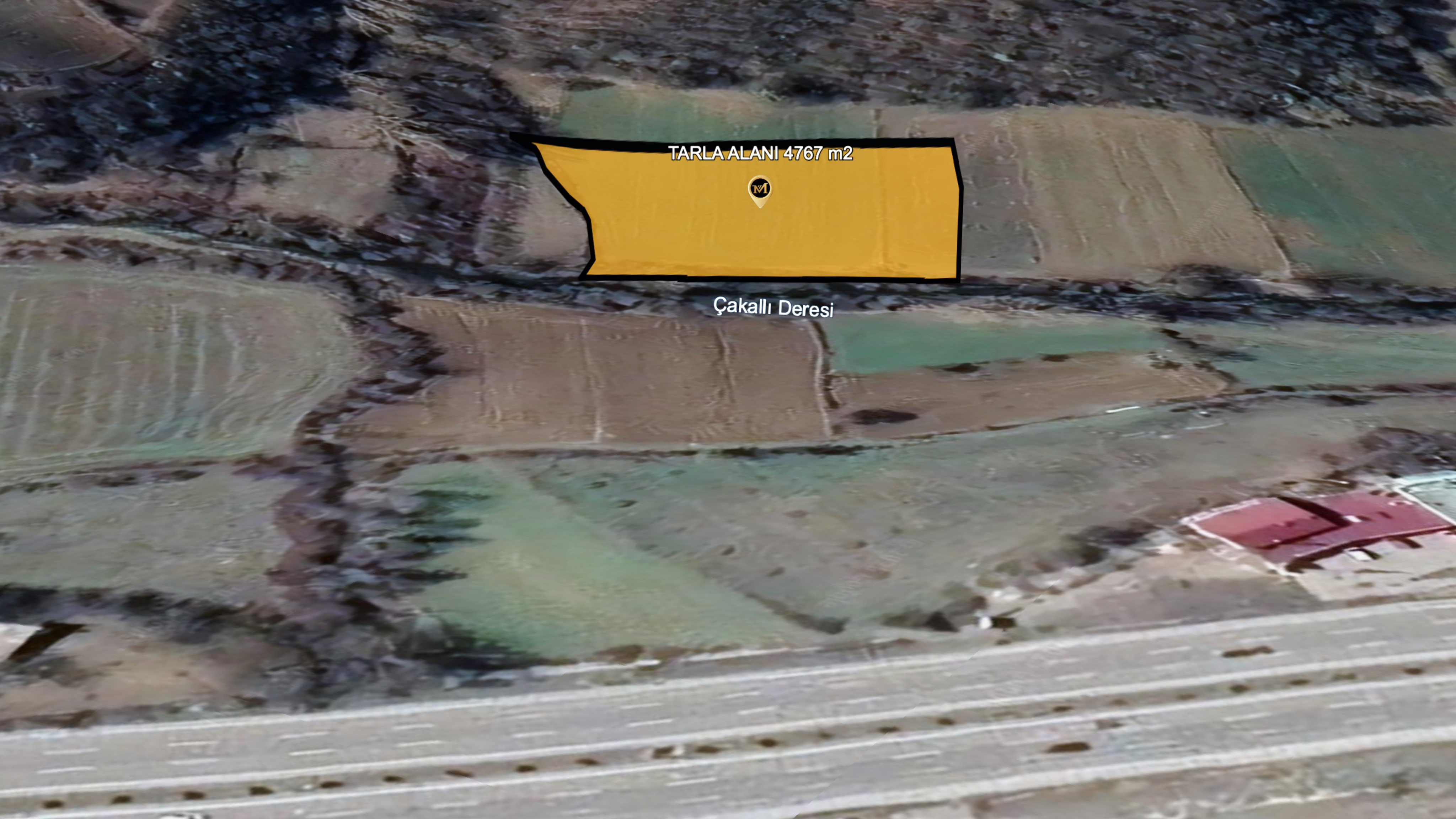 MABEL SAMSUNDAN KAVAK ÇAKALLIDA ANAYOLA 3.PARSEL SATILIK TARLA