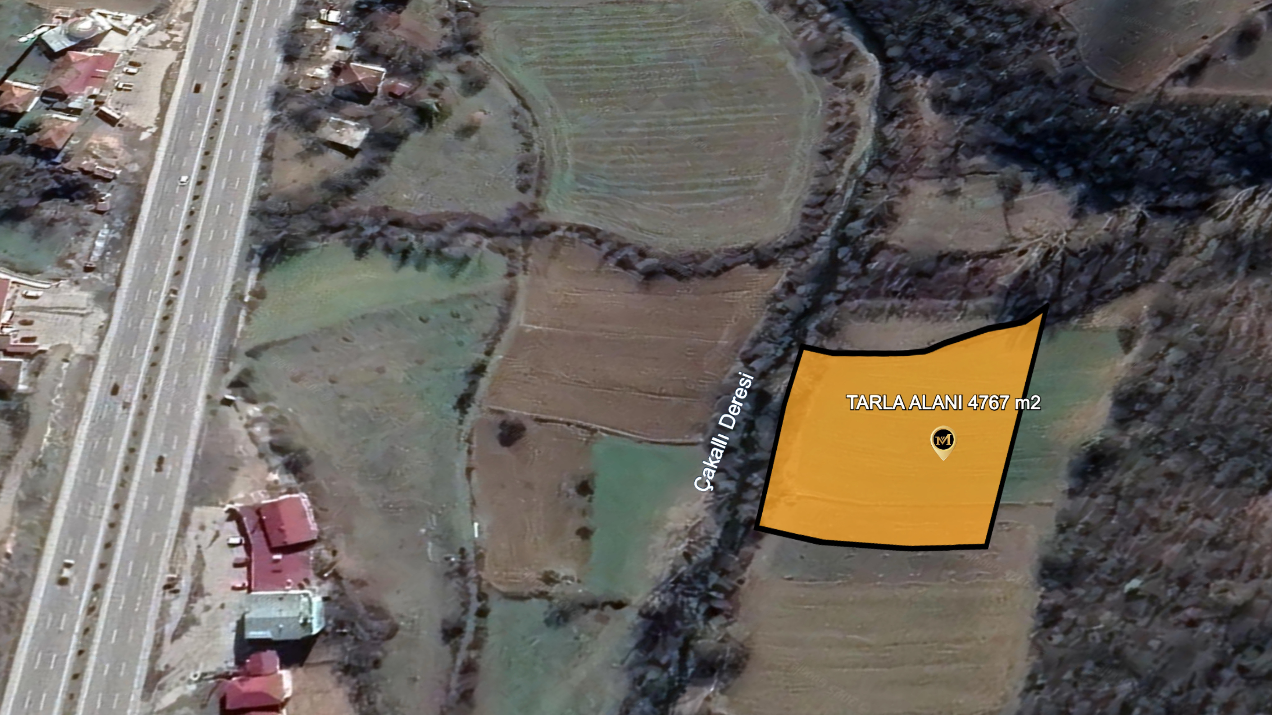 MABEL SAMSUNDAN KAVAK ÇAKALLIDA ANAYOLA 3.PARSEL SATILIK TARLA