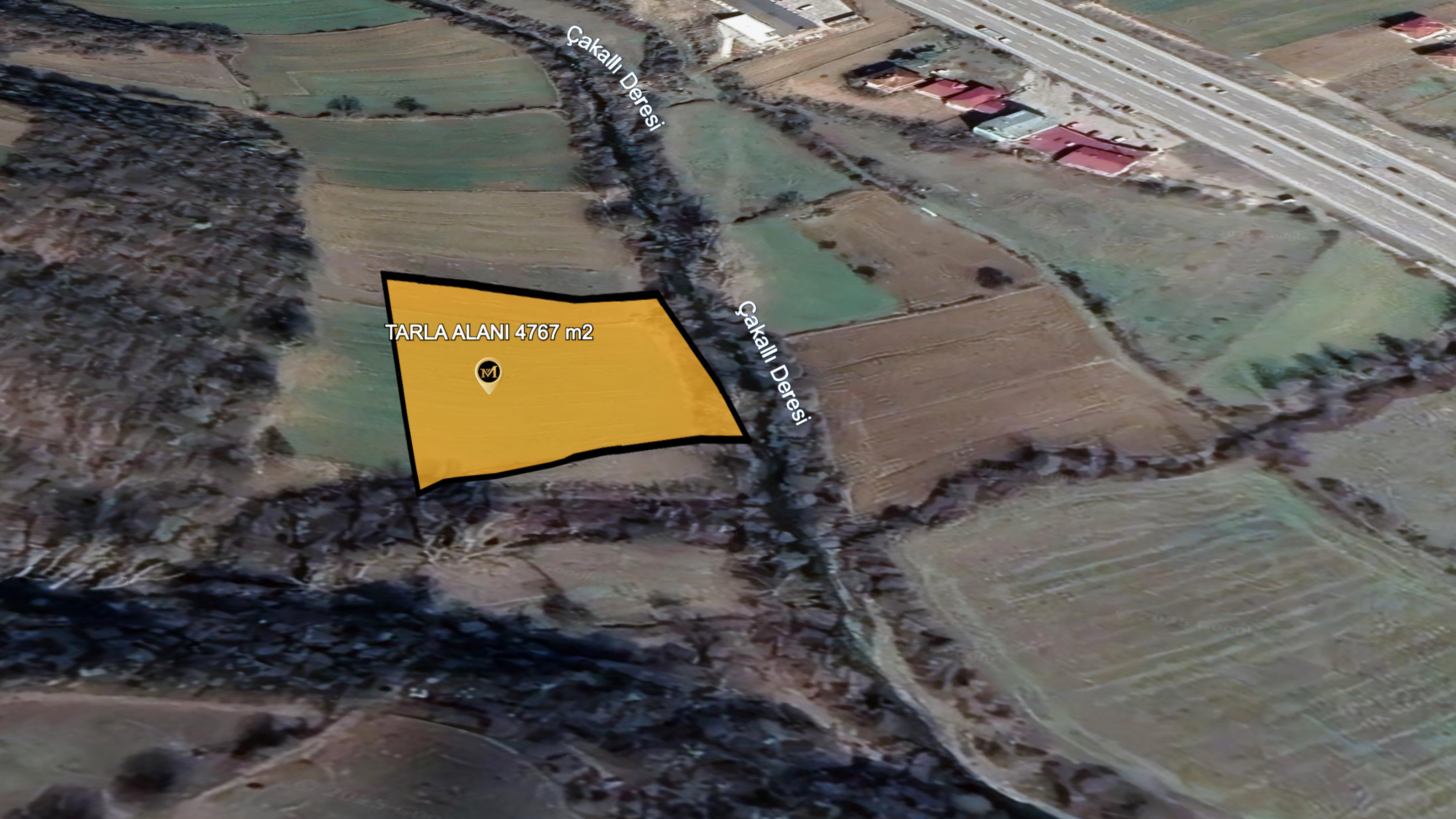 MABEL SAMSUNDAN KAVAK ÇAKALLIDA ANAYOLA 3.PARSEL SATILIK TARLA