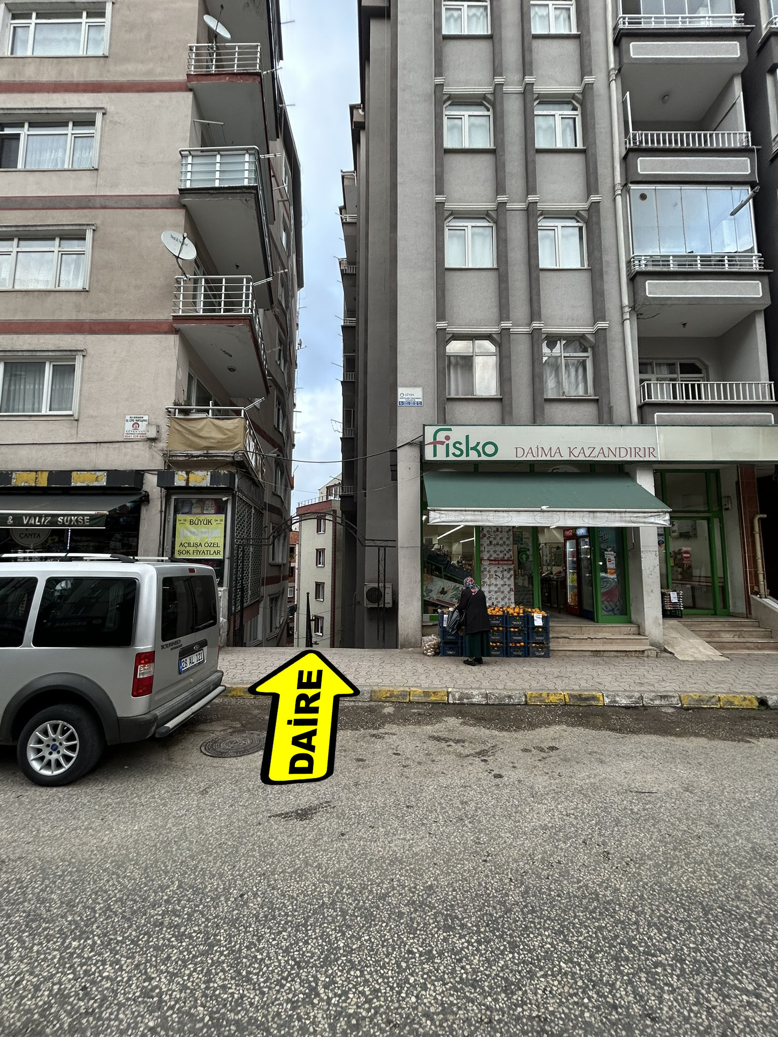 HACIHÜSEYİN YENİYOL MEVKİ SATILIK 2+1 GİRİŞ