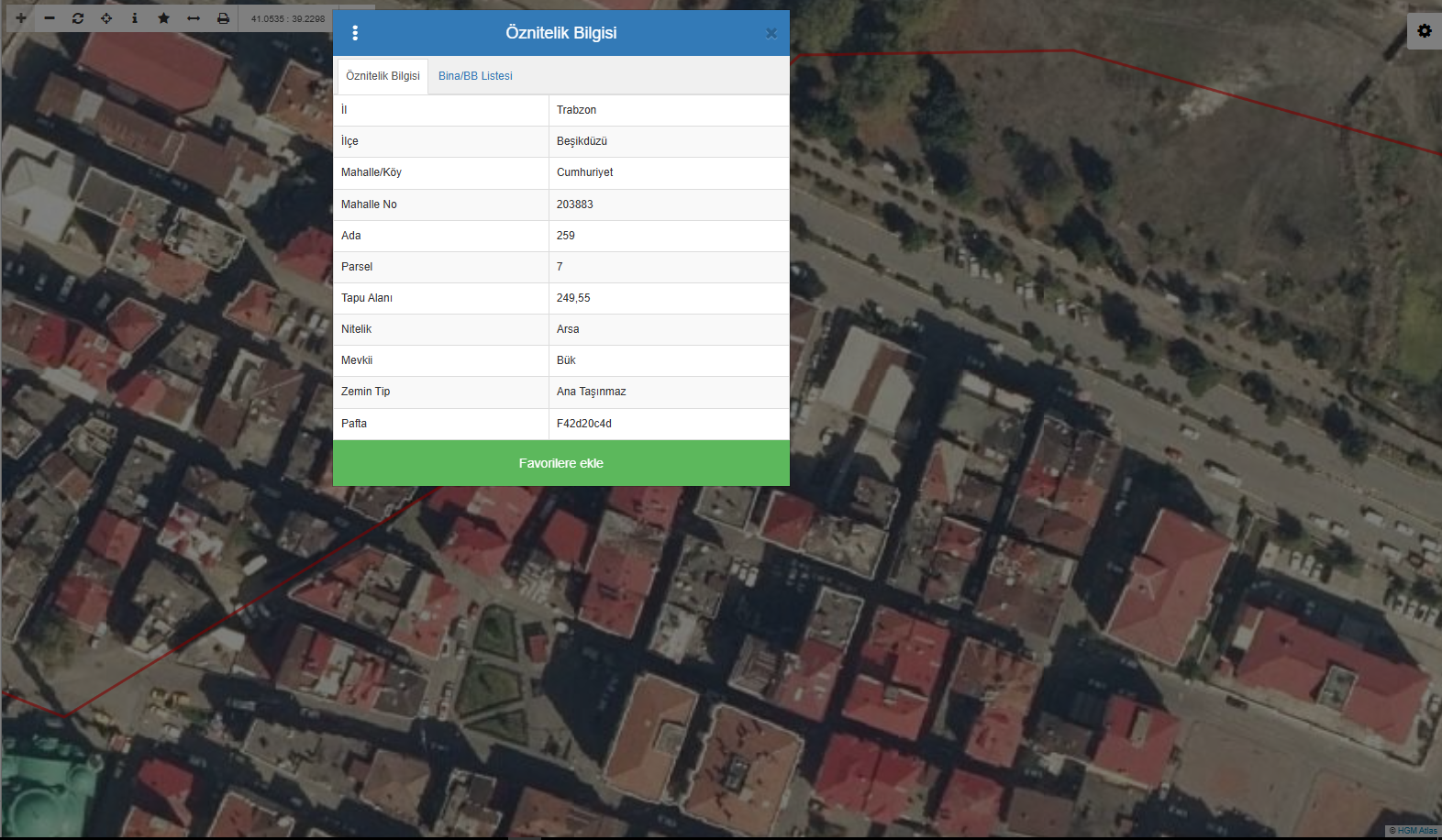 MABEL GAYRİMENKUL/ BEŞİKDÜZÜ CUMHURİYET MAH. SATILIK ARSA