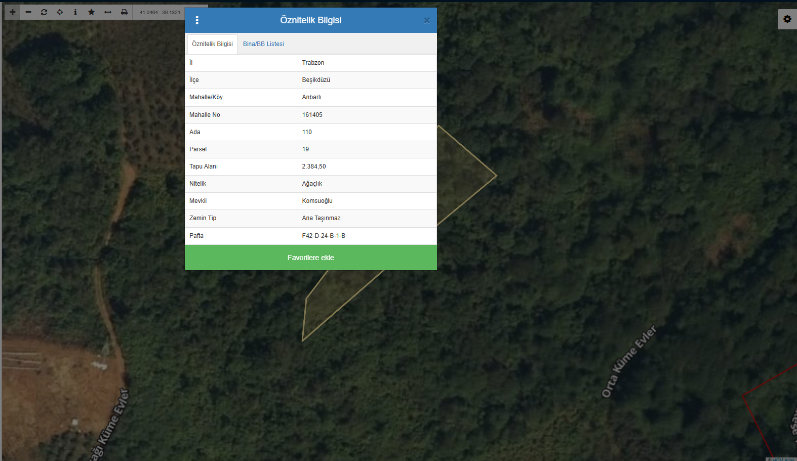 MABEL GAYRİMENKUL/ ANBARLI MAH. UYGUN FİYATLI SATILIK ARSA