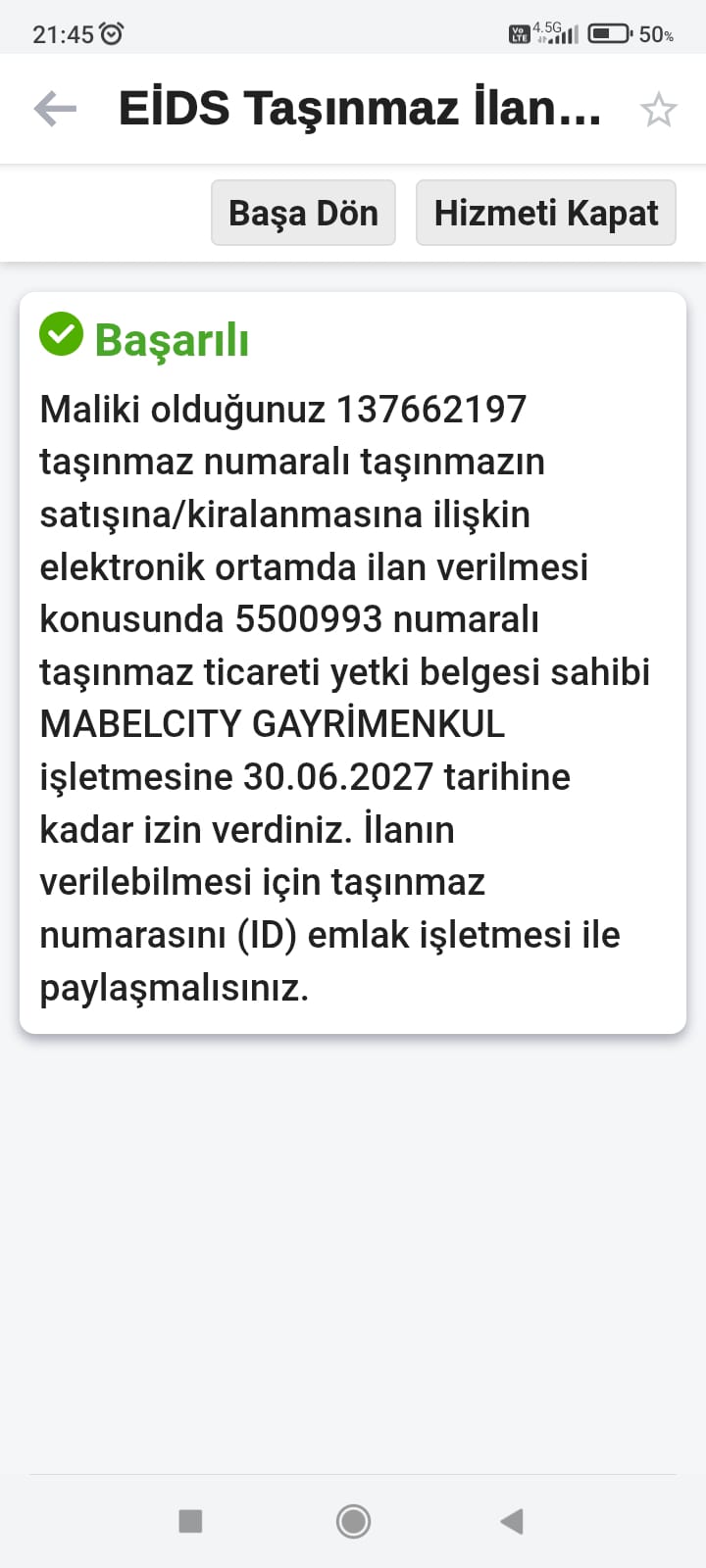 MABELDEN İNCESU'DA DENİZE SADECE 300 METRE GENİŞ LÜX FIRSAT 1+1