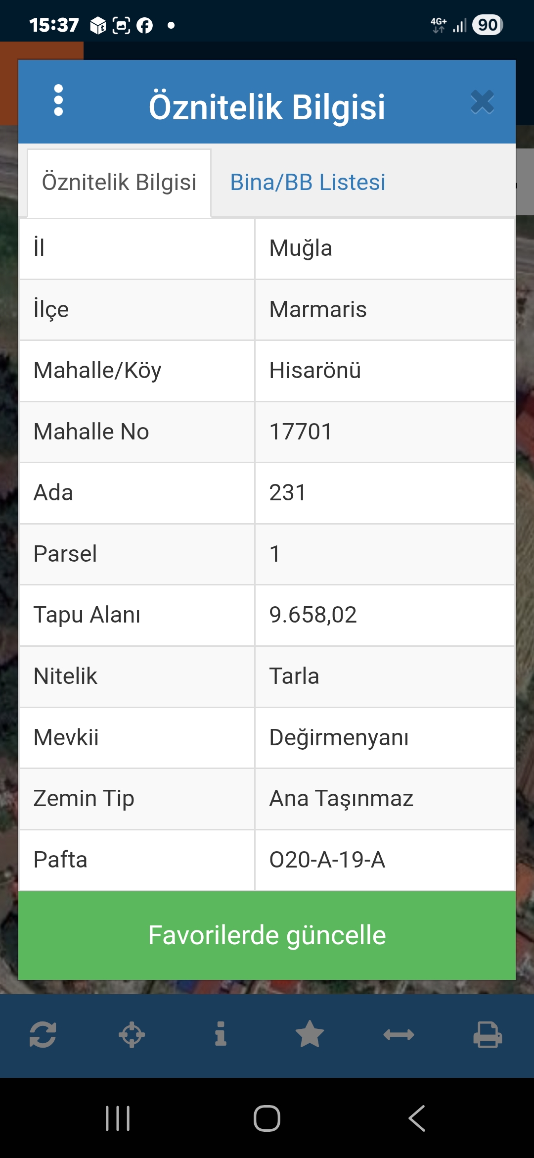 MABELDEN SATILIK TARLA