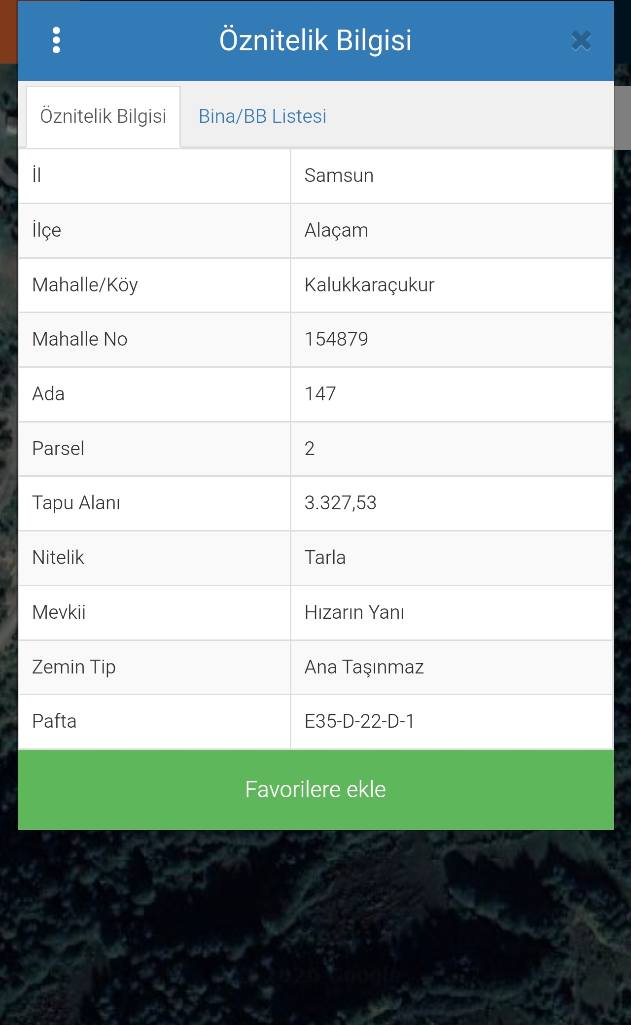 MABELDEN FIRSAT YATIRIMLIK GÜZEL LOKASYONDA SATILIK TARLA