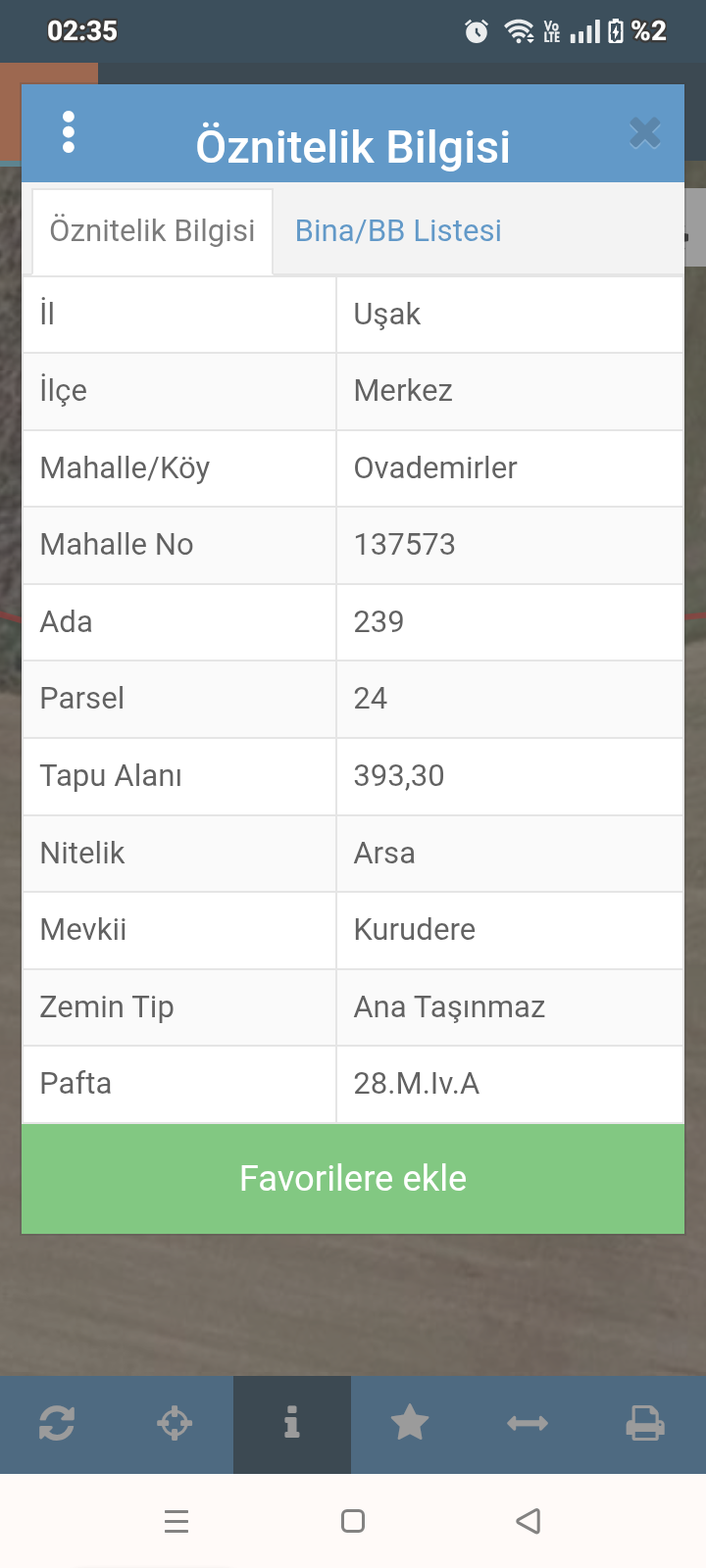 UŞAK MABEL SATILİK  ARSA OVADEMİRLER MAHALLESİ ÇİFT PARSEL