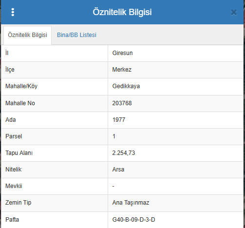 GEDİKKAYA MAH İMARLI DENİZ MANZARALI ARSA