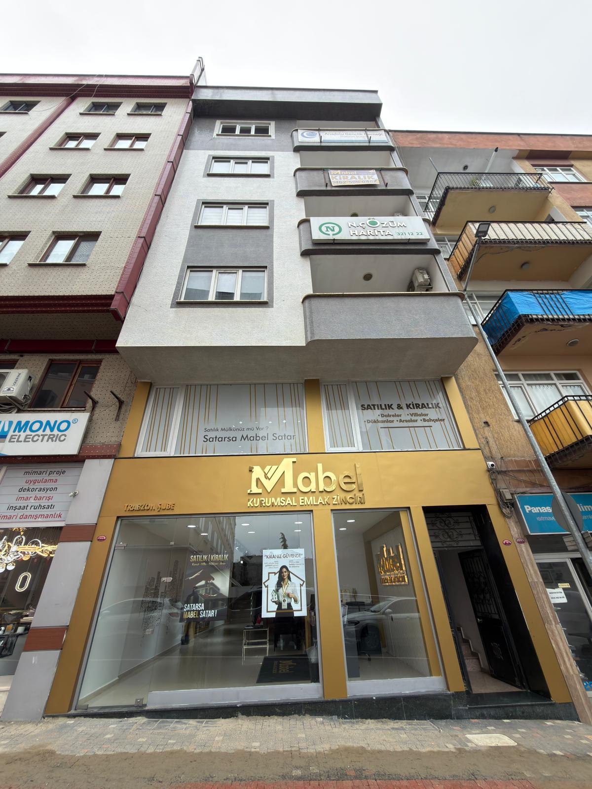 TRABZON BÜYÜKŞEHİR BELEDİYESİ YANI 3+1 KİRALIK OFİS