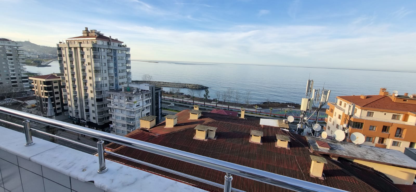 MABEL GAYRİMENKUL RİZE MERKEZ SATILIK DENİZ MANZARALI DUBLEKS