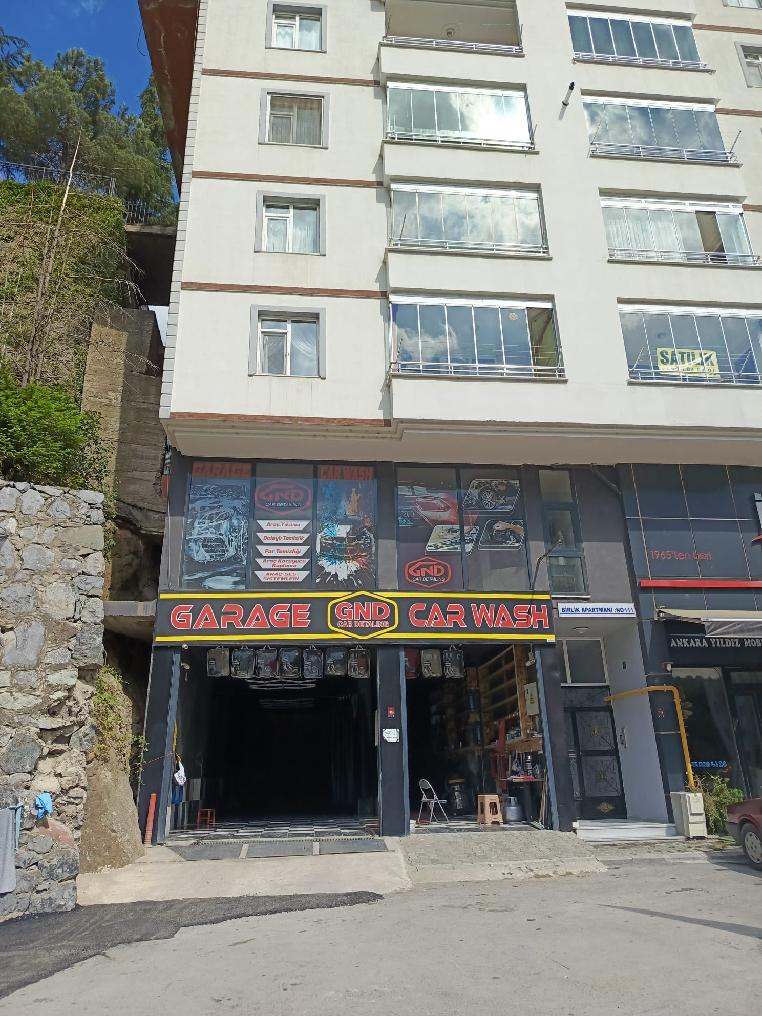 MABEL'DEN MAÇKA MERKEZDE DEVREN KİRALIK OTO YIKAMA