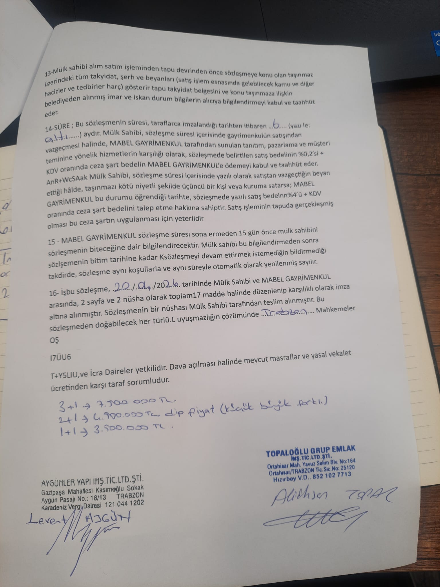 BOSTANCIDA İNŞAATTAN 3+1