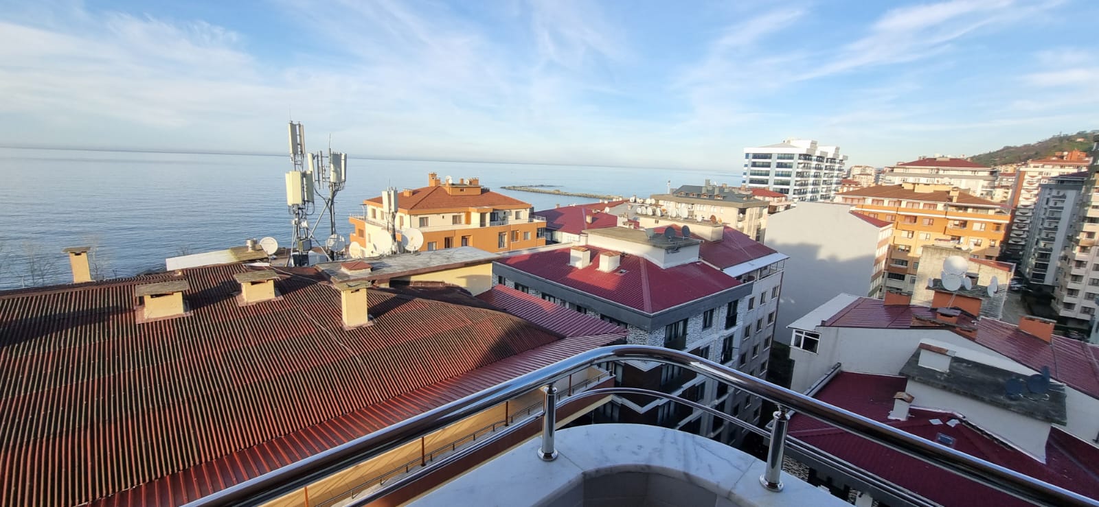 MABEL GAYRİMENKUL RİZE MERKEZ SATILIK DENİZ MANZARALI DUBLEKS