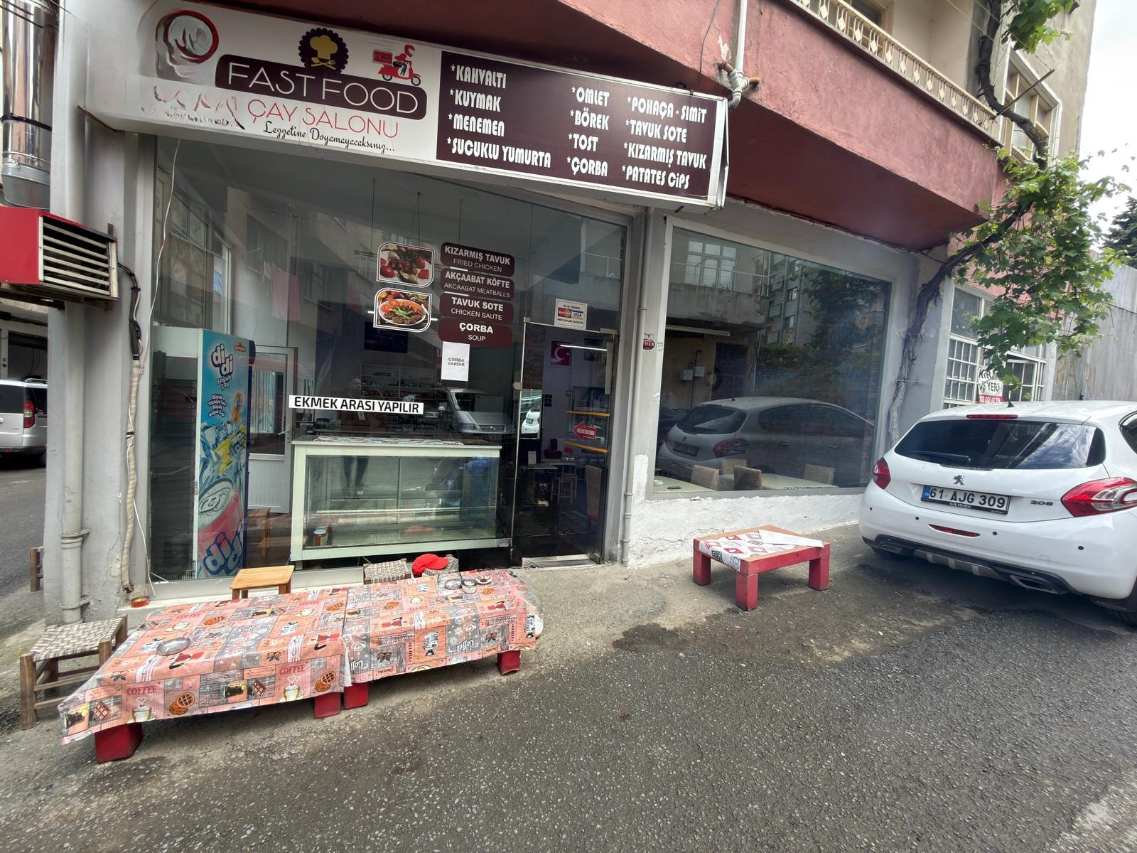 MABELDEN SANAYİ MAHALLESİNDE DEVREN KİRALIK ÇAY-KAHVALTI SALONU