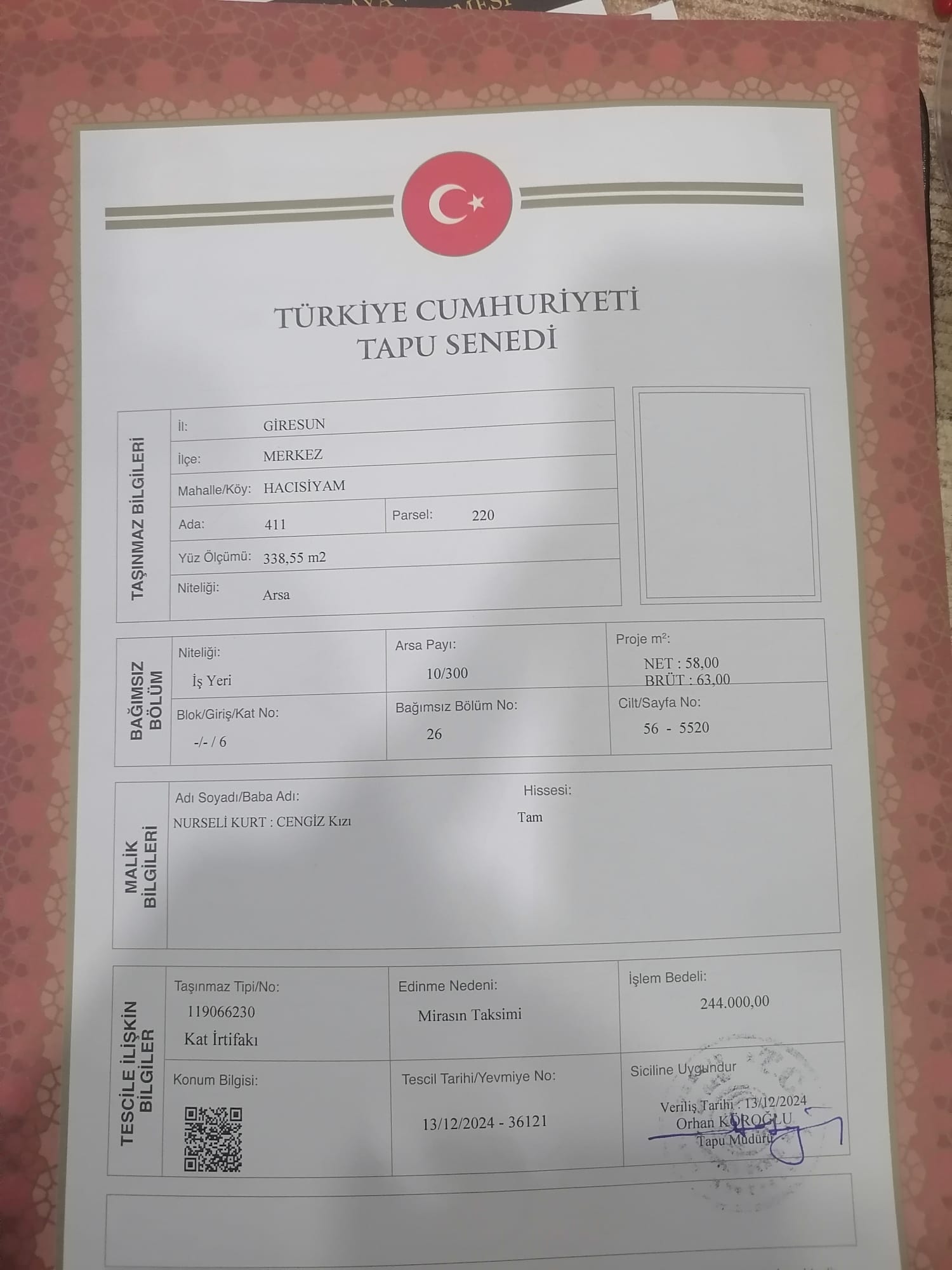 MABEL GAYRİMENKUL GİRESUN