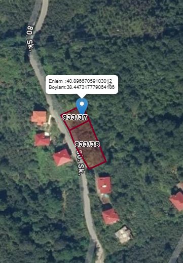 KÜÇÜKKÖY ARSA 1038 M2 2 PARSEL